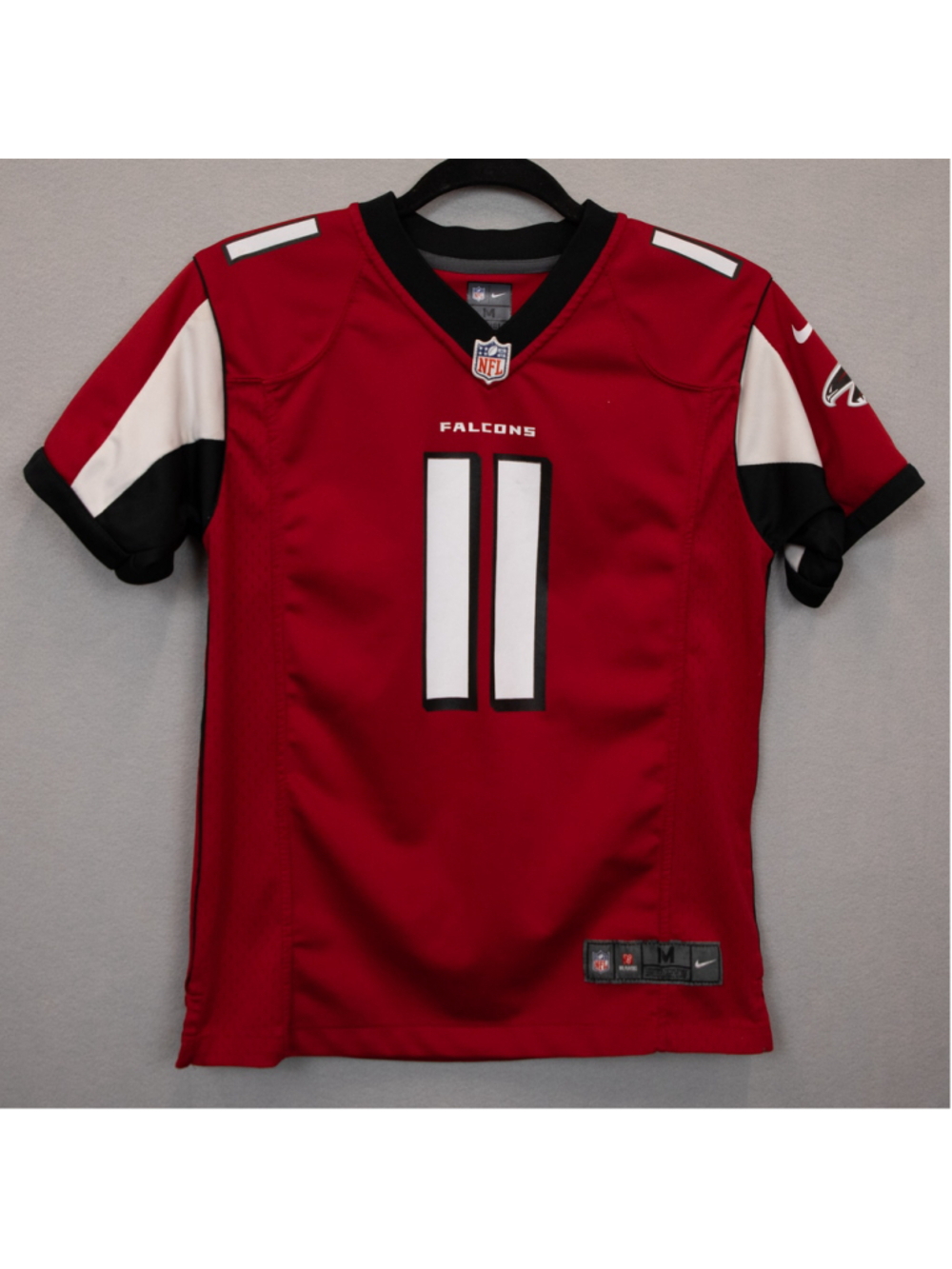 Youth Nike NFL Atlanta Falcons Julio Jones #11 red jersey-M